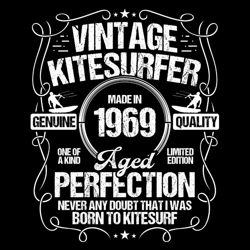 1969 Kiteboarding Kitesurfing Kitesurfer Born 1969
