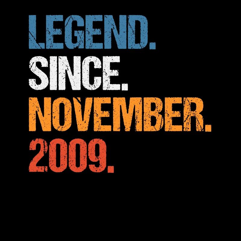 Legend Since November 2009 Geburtstag