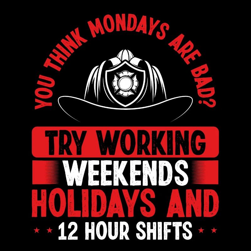 Firefighter Fire Hose Mask Night Shift Firemen