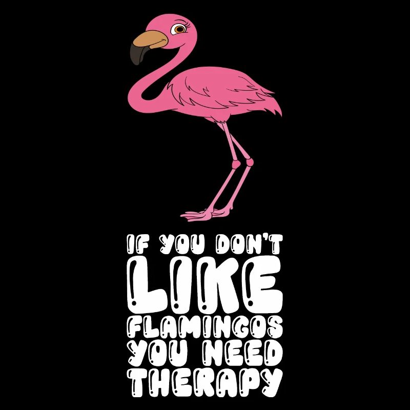 Funny flamingo graphics