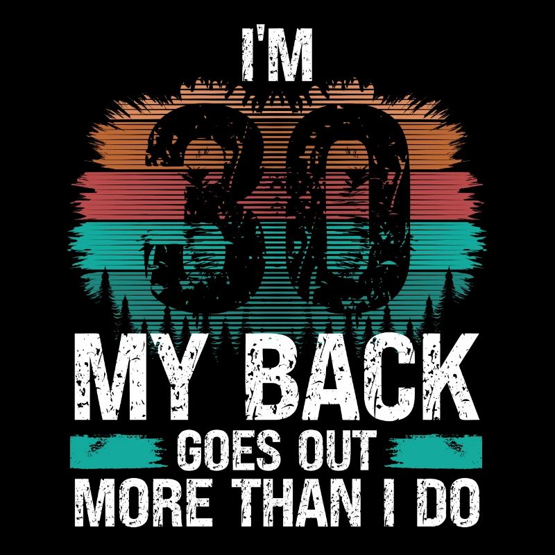 30 ans Mon dos sort plus que moi