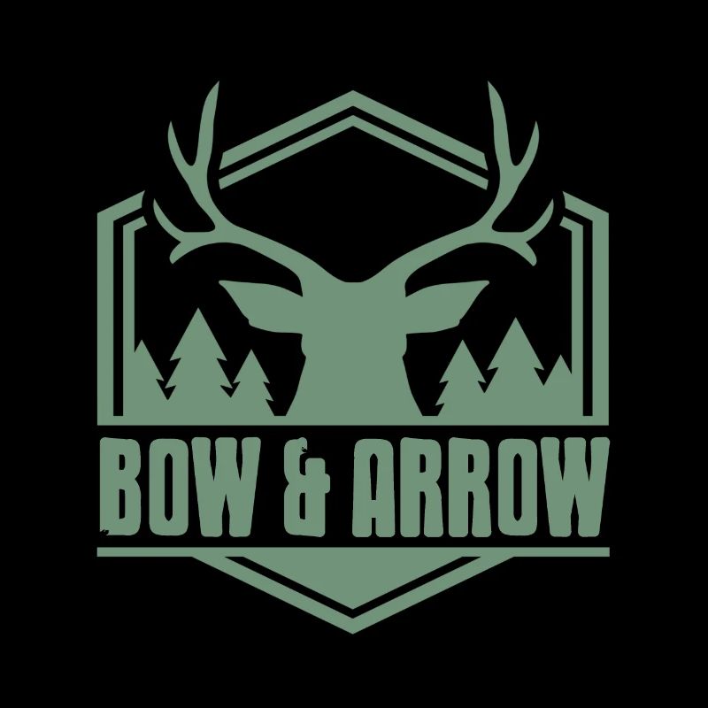 Bow & Arrow Cool Hunter Archery T-Shirt Present