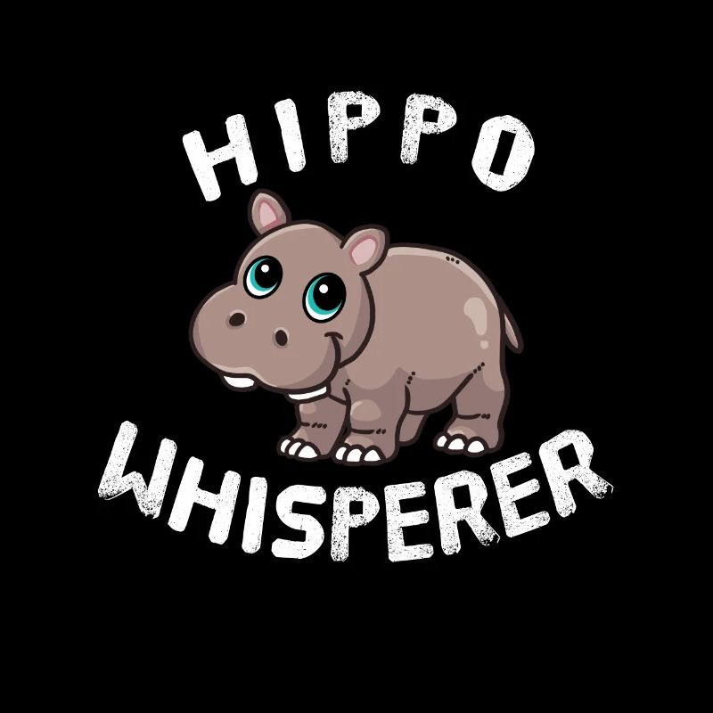 Funny Hippo Lover Hippo Whisperer