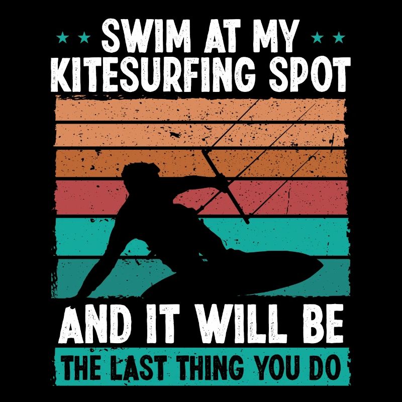 Kiteboarder Humor Wind Kitesurfing Funny Kitesurf