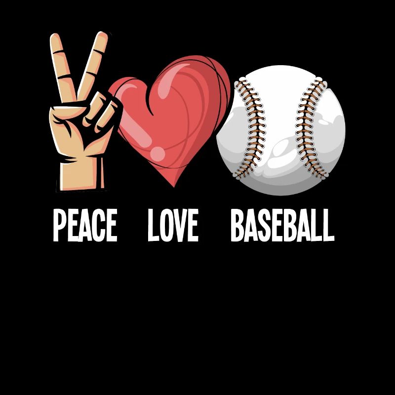 Baseball Paix Amour