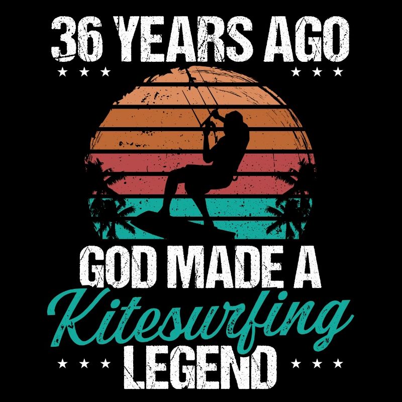 36 Anniversaire Kitesurf Legend Kiteboard 36 ans