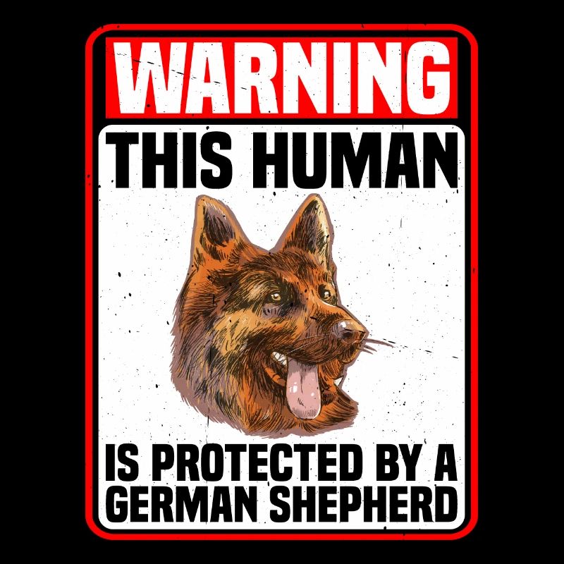 This human is protected by a German Shepherd 4