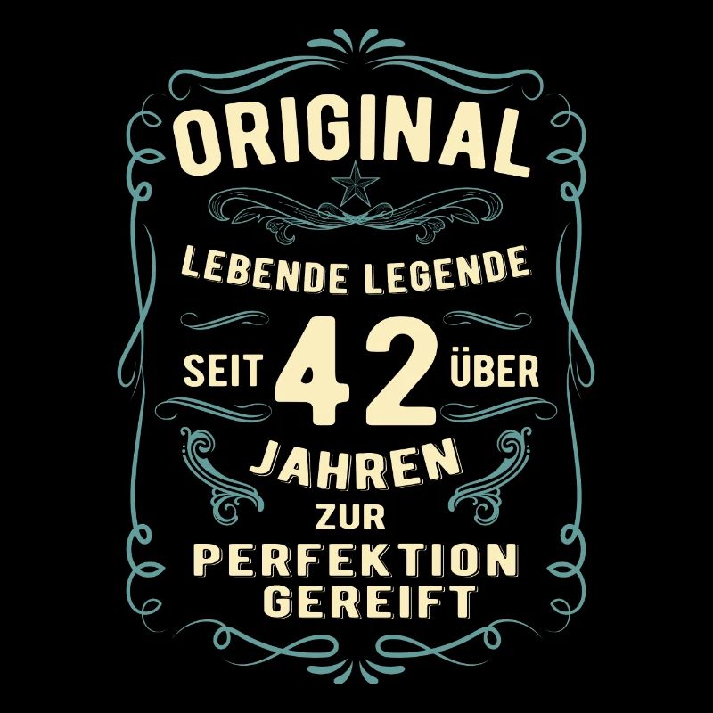 Original seit über 42 Jahren Geburtstag Geburt