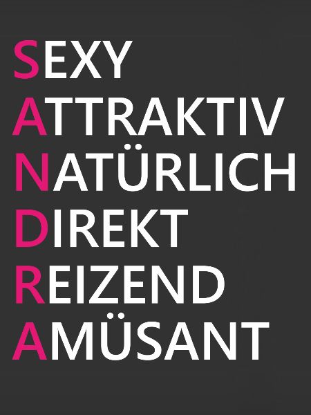 Sandra Name Geschenk