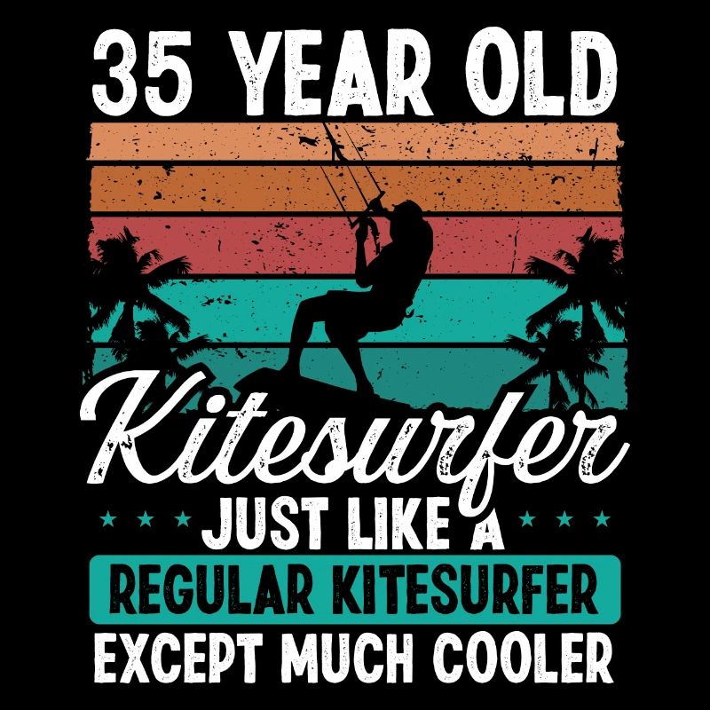 35 Anniversaire Kitesurf 35 ans Kitesurf