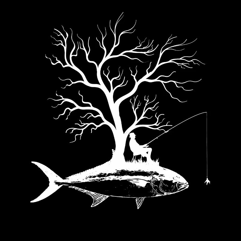 Graphic Tree - Fish Amberjack
