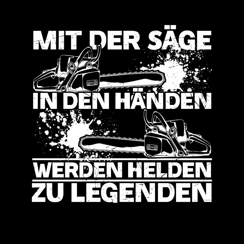 Mit der Säge in den Händen Werden Helden zu Legend