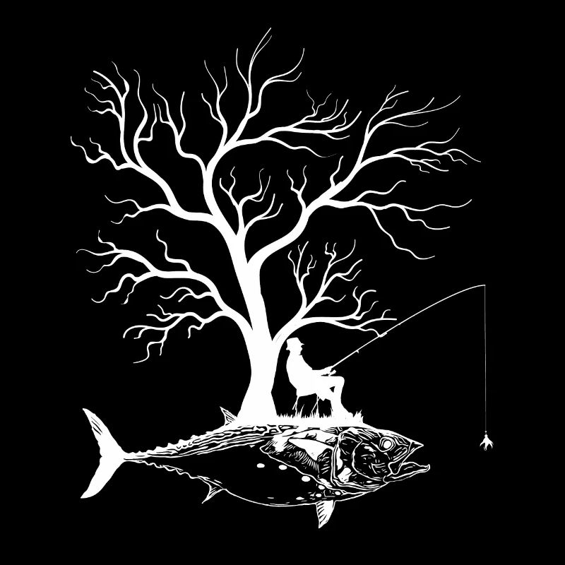Graphic Tree - Fish False Albacore