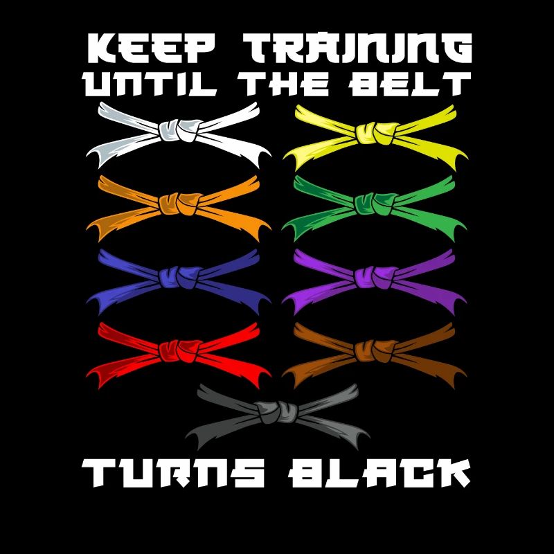 Karate Schwarzer Gürtel Geschenk