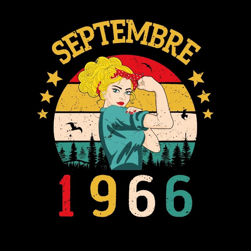 Septembre 1966 Anniversaire Vintage Idée Cadeau