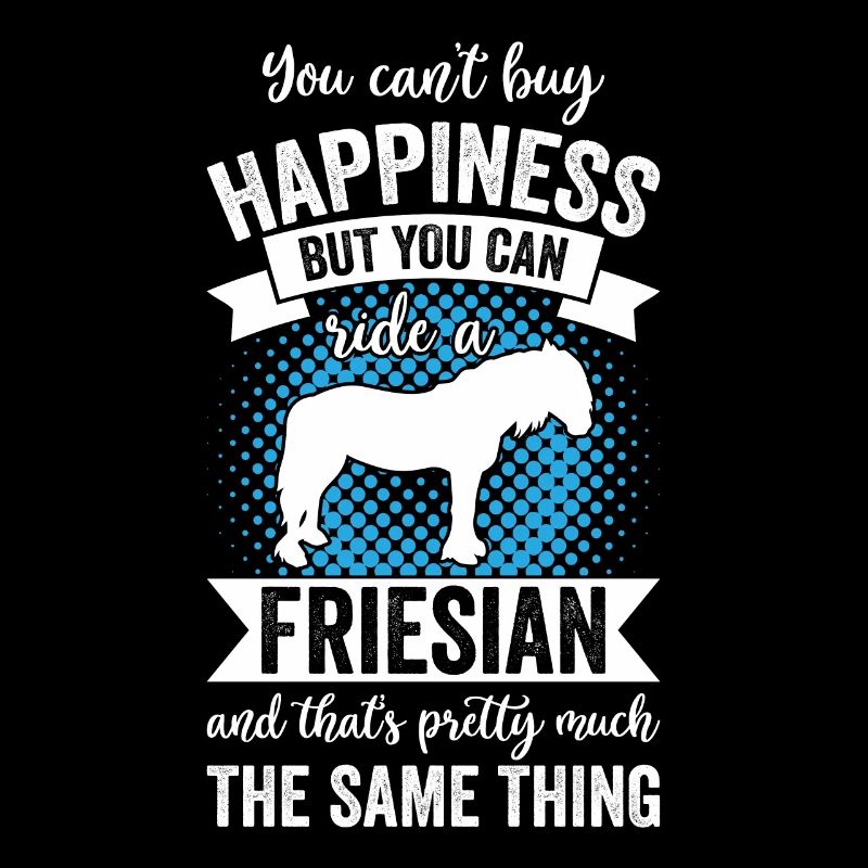 Équitation - Cheval frison