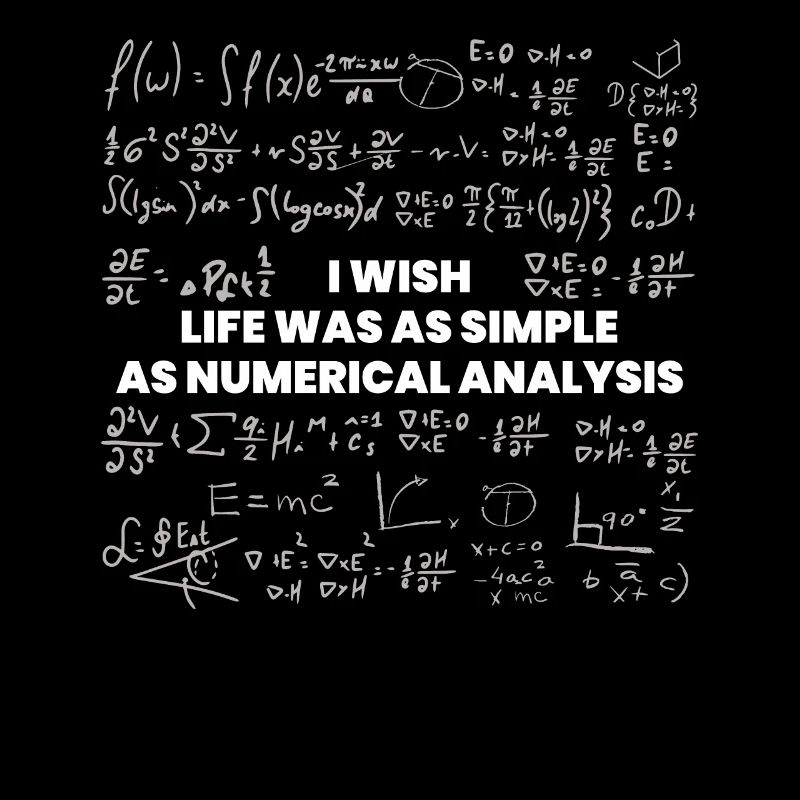 Souhaiter que la vie soit une simple analyse numérique