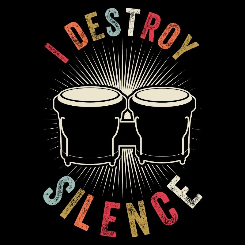 Silent Destroy - Batterie Bongo Vintage