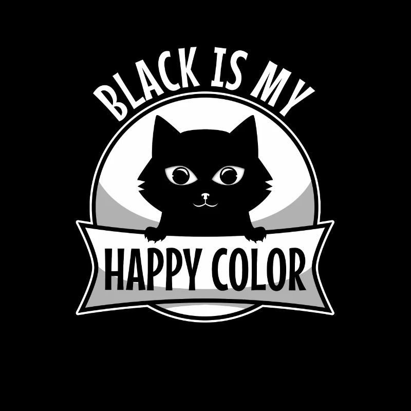 Le noir est ma couleur heureuse