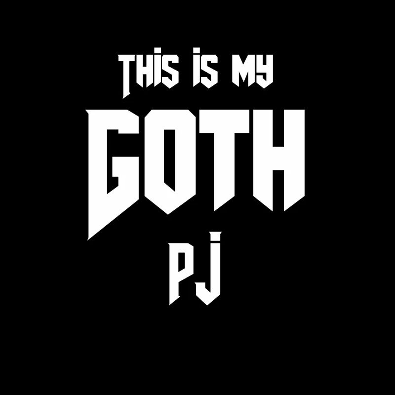 Gothic lovers this is my goth PJ