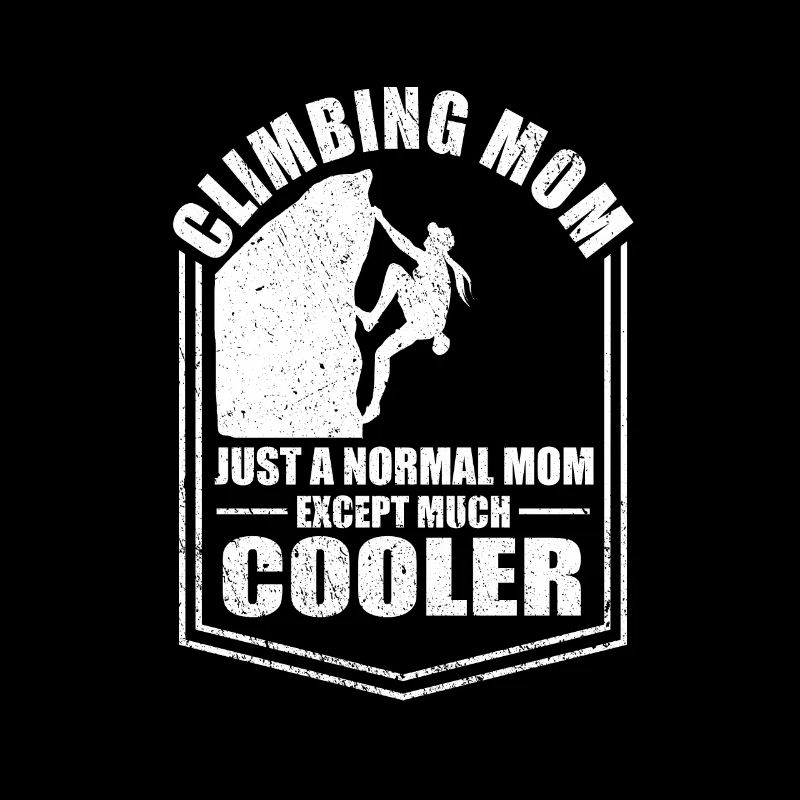 Mama Klettern Wie Eine Normale Mutter Kletterer