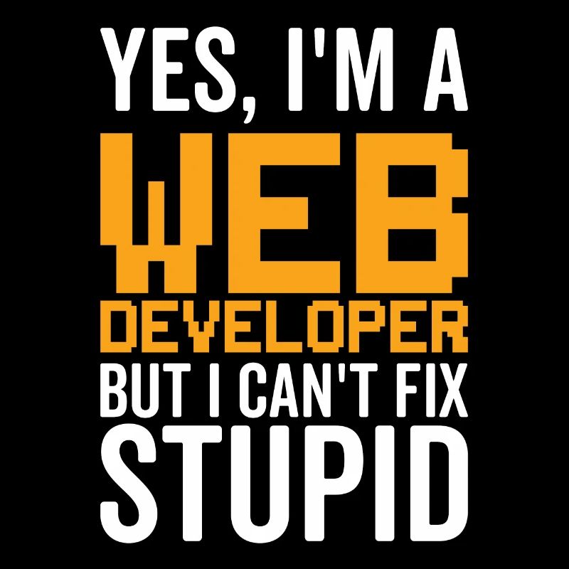 Dumm - Webentwickler