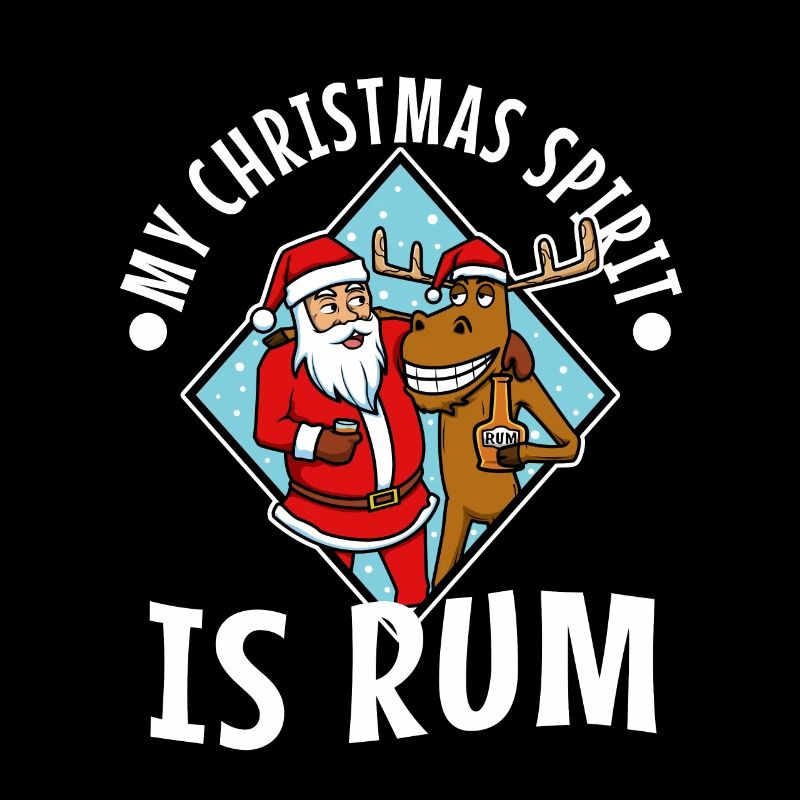 Mon de Noël est le rhum