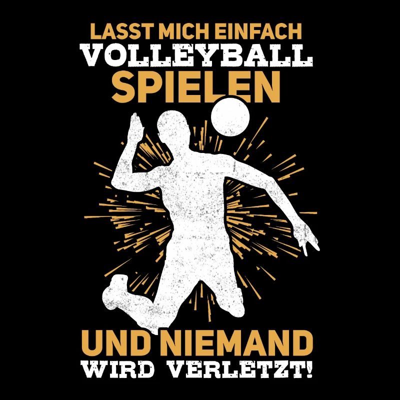 Lasst mich! - Volleyballer Beach Volleyball