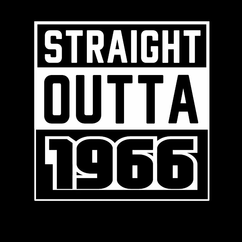 Tout droit sorti de 1966 Anniversaire 1966 Né en 1966