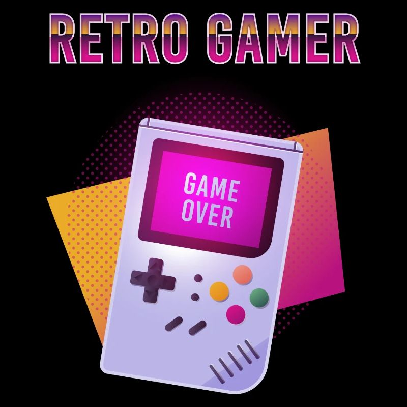 Retro gamer style GB