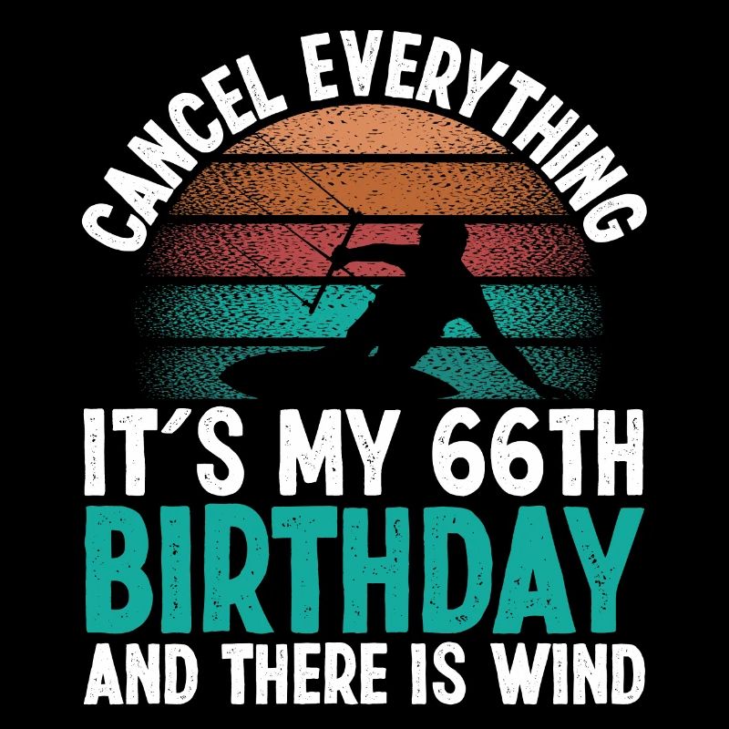 Kitesurfeur de 66 ans Kitesurfing 66 Anniversaire