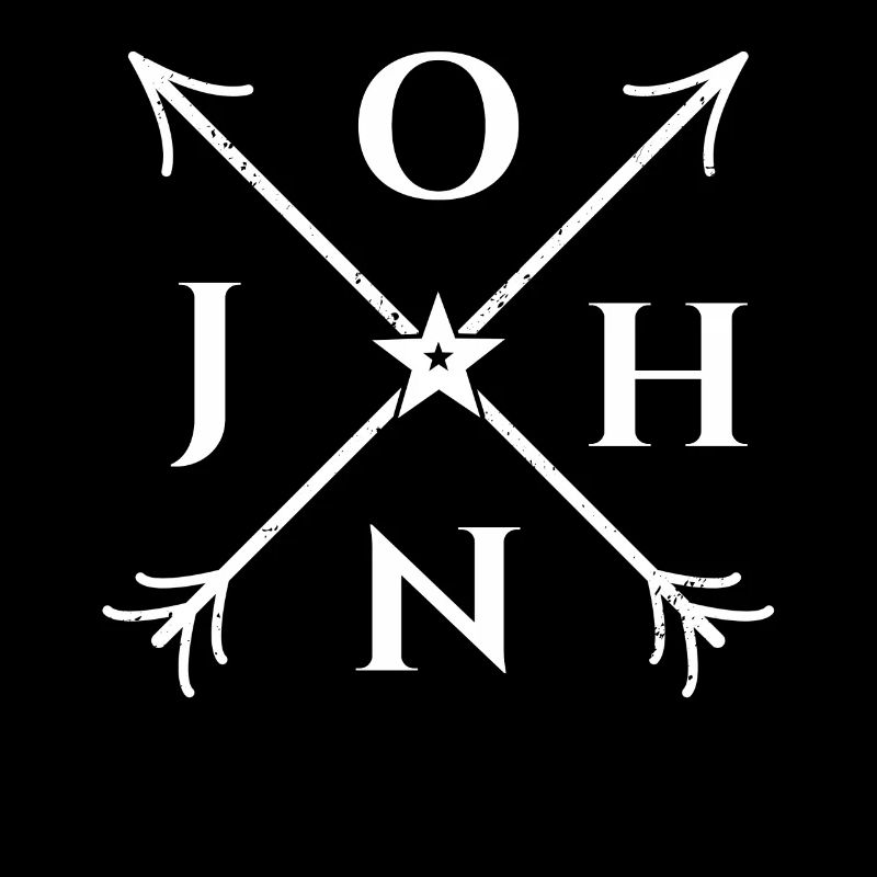 John X- Form Motiv John Geschenk