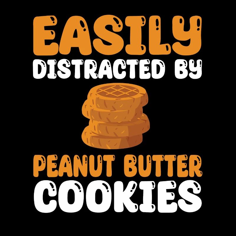 Lustiges Erdnussbutter-plätzchen-t-shirt