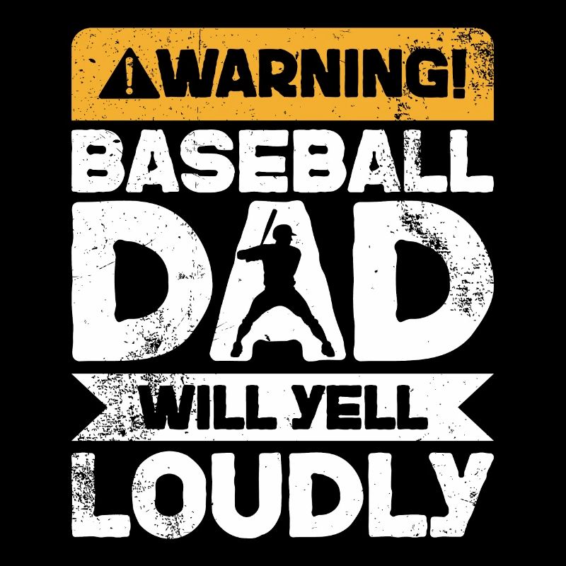 Warnung Wird Schreien - Baseballvater