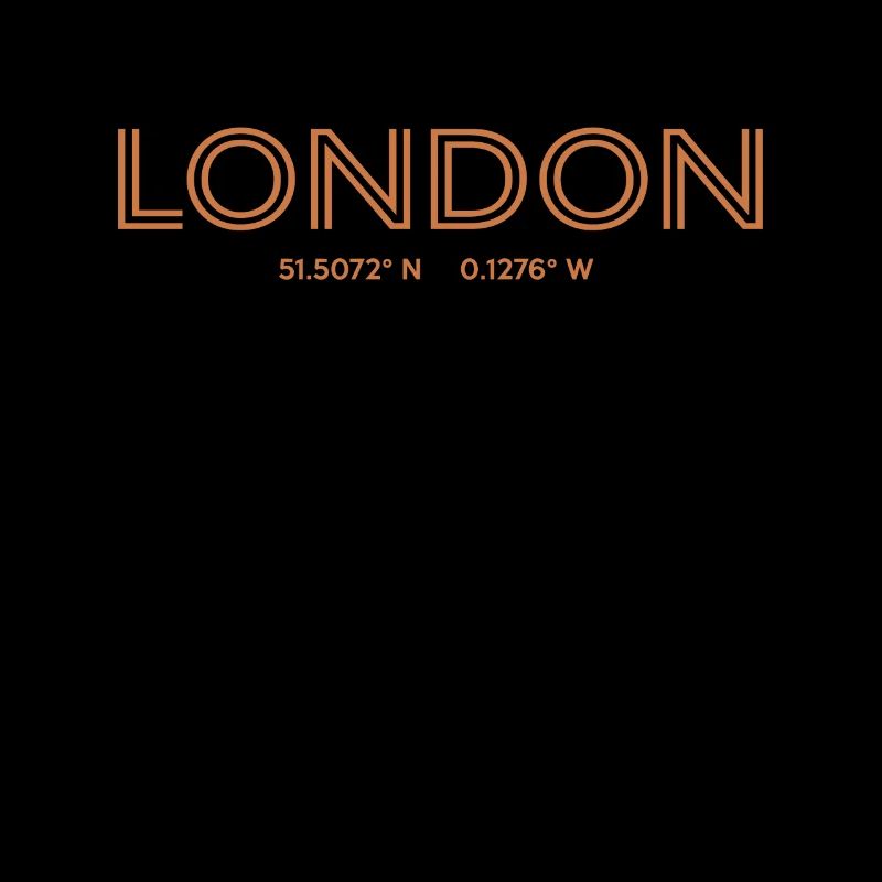 England City Coordinates - London