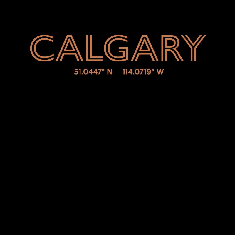 Canada City Coordinates - Calgary