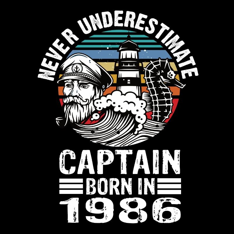 Never Underestimate Captain born in 1986
