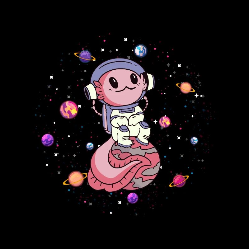 Axolotls are easily deflected by space