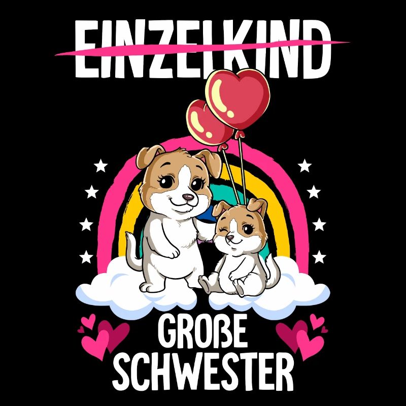Ich werde Große Schwester Hunde