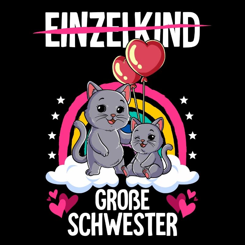 Ich werde Große Schwester Katzen
