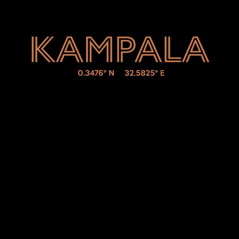 Coordonnées de la ville de l’Ouganda - Kampala