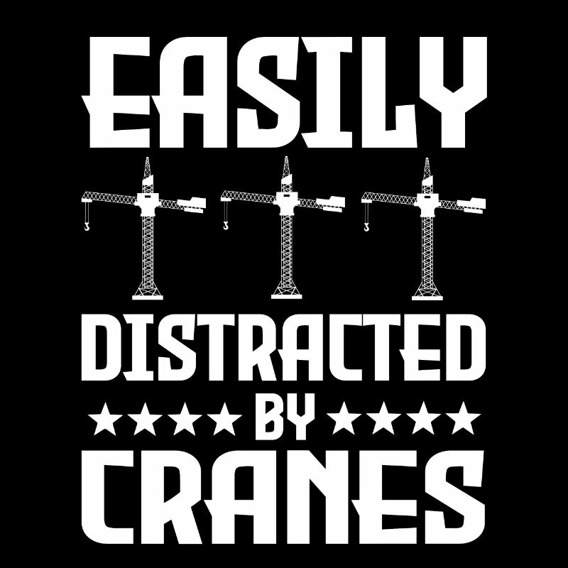Funny crane T-shirt