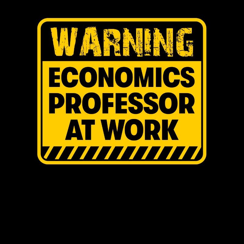 Economics Professor at work