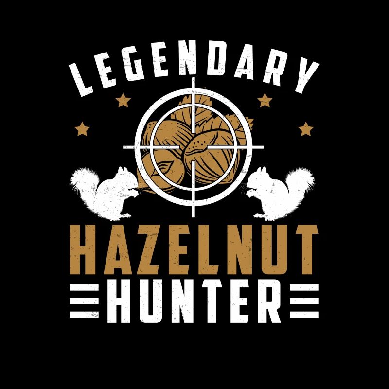 Legendäres Eichhörnchenjäger lustige Eichhörnchen