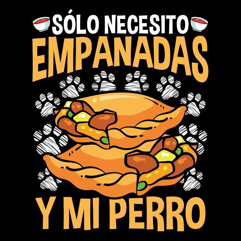 Empanada Maker Dog Lover Food Latin Hispanic