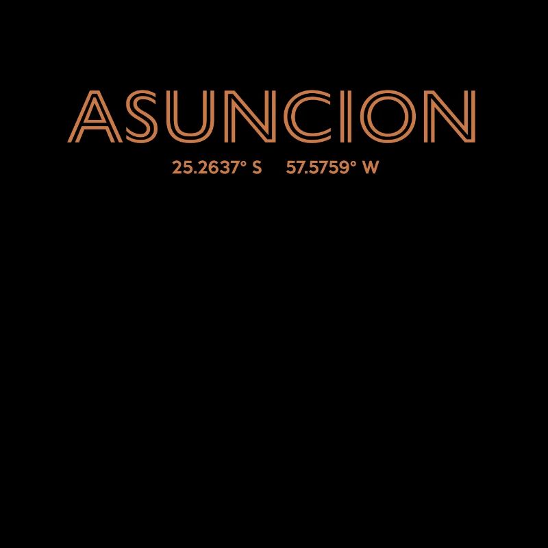 Paraguay City Coordinates - Asuncion