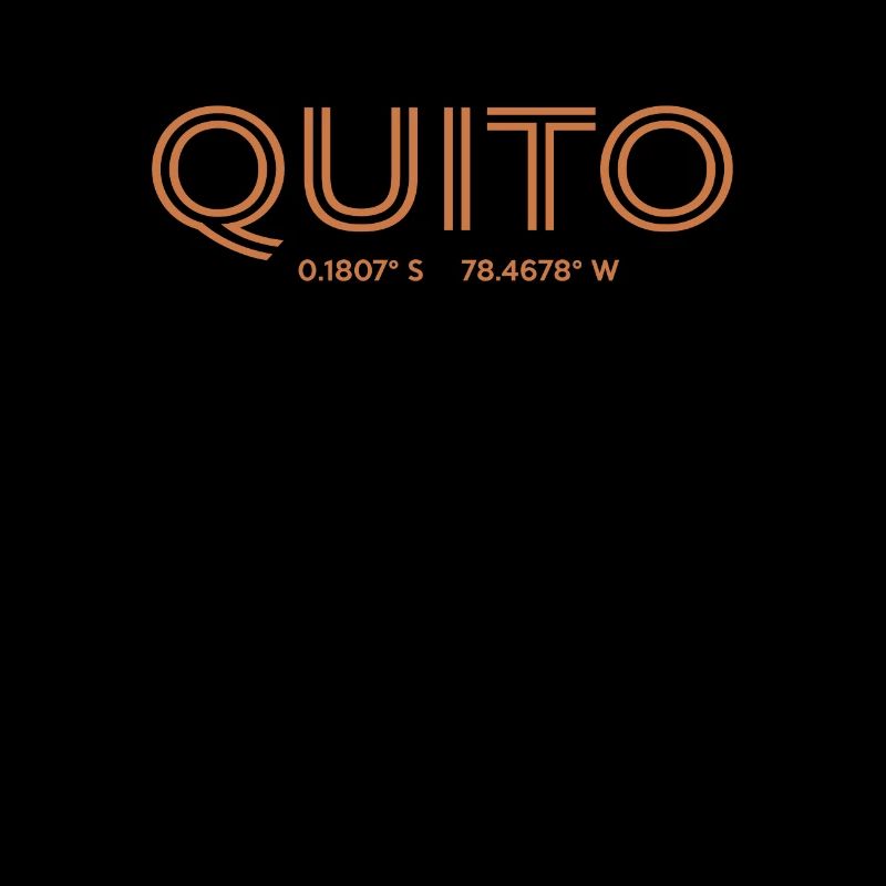 Ecuador City Coordinates - Quito