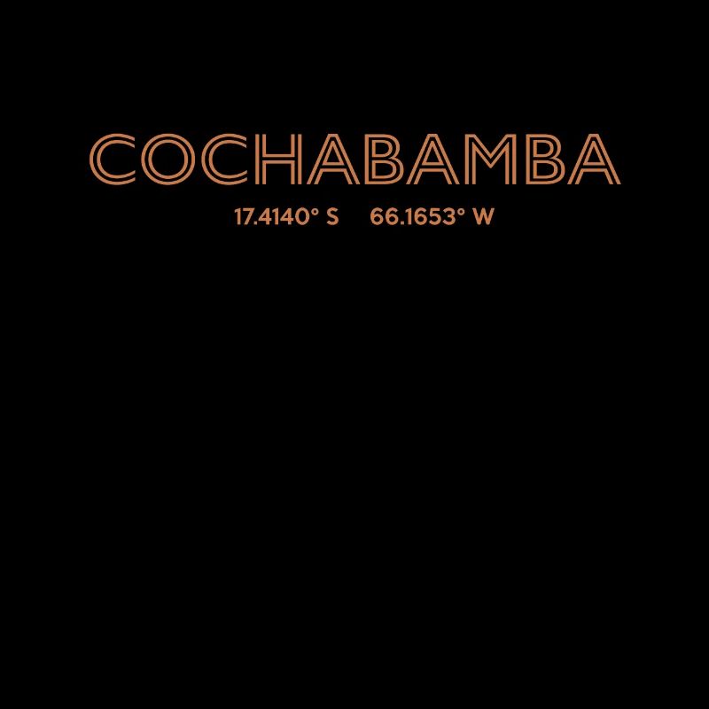 Bolivia City Coordinates - Cochabamba