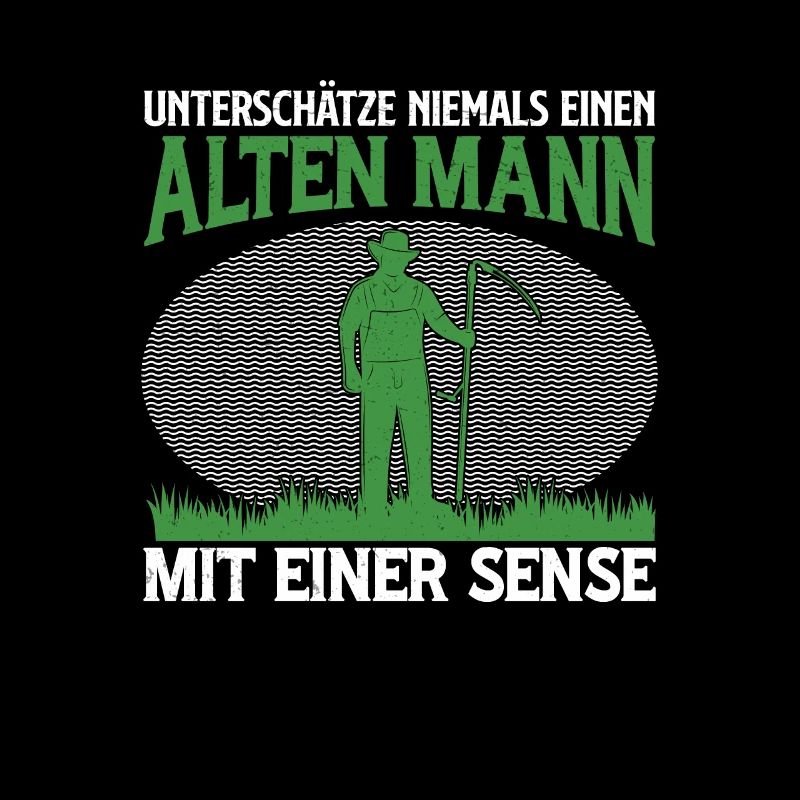 Unterschätze Niemals Einen Alten Mann Mit Einer