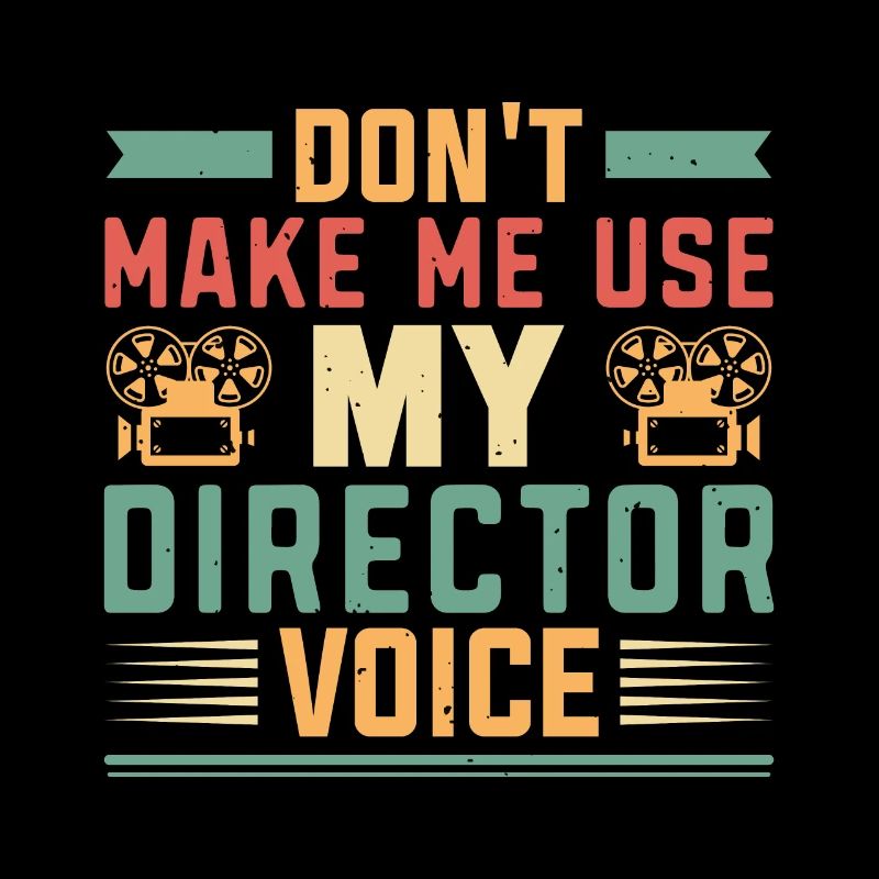 Ne me faites pas utiliser ma voix de réalisateur Film